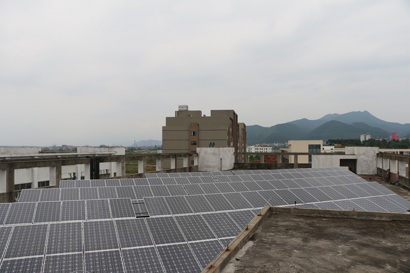 自有廠房屋頂61KW光伏發電站4